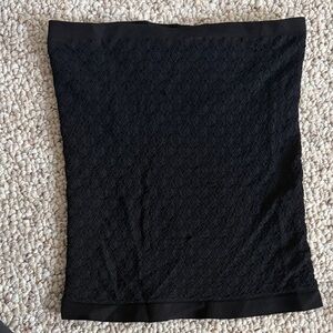 Free People Black Lace Tube Top